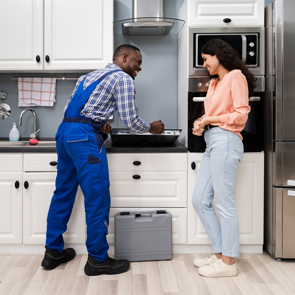 how long does it typically take to complete cooktop repair services in Petersburg City County VA